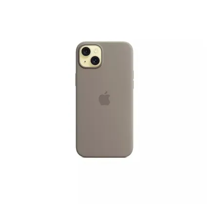 Çexol Apple iPhone 15 Plus Silicone Case with MagSafe - Clay (MT133ZM/A) — Bakı