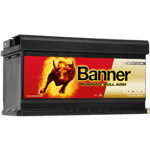 Banner Running Bull 92Ah AGM 59201 — Bakı