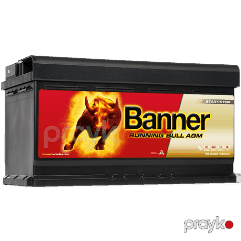 Banner Running Bull 92Ah AGM 59201 — Bakı