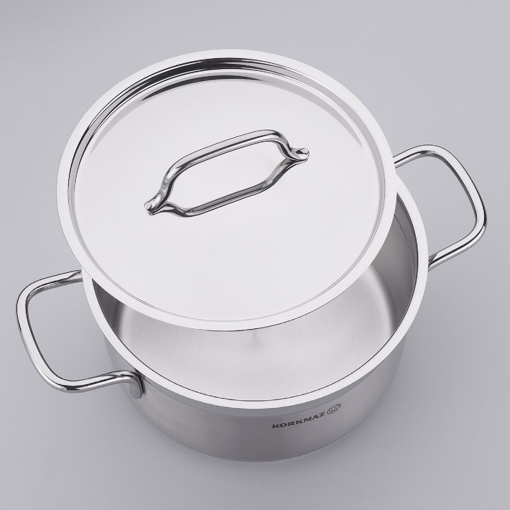 Qazan Korkmaz Alfa A1028 (28 x 14 sm) — Bişirmə qabları, Bakı (2)