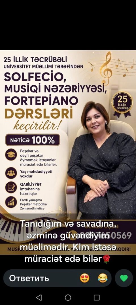 Müəllim işi axtarıram — Bakı