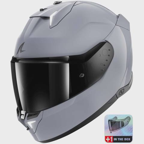 Dəbilqə shark helmet skwal I3 dark shadow l — Мотоэкипировка