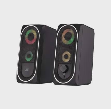 Portativ akustika 2E PCS234 RGB, 2.0, USB, Black — Wireless speakers