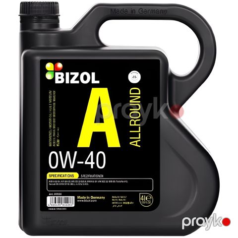 Mühərrik yağı Bizol Allround 0W-40 4 lt — Bakı