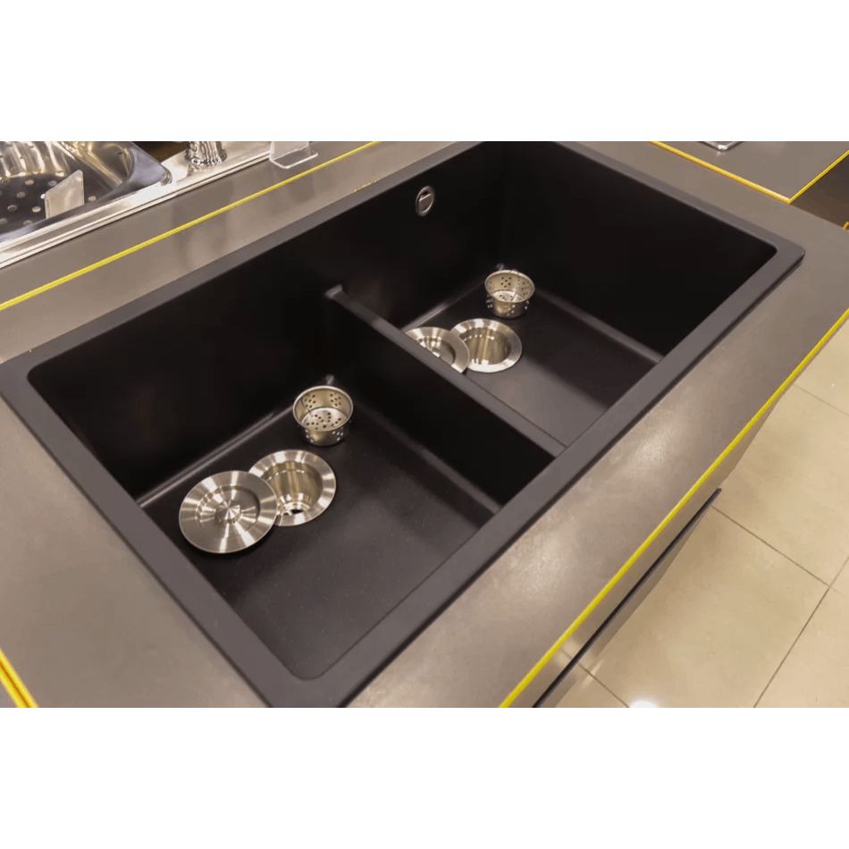 Mətbəx çanağı Bompani Pietra XL Black — Santexnika, Bakı (2)