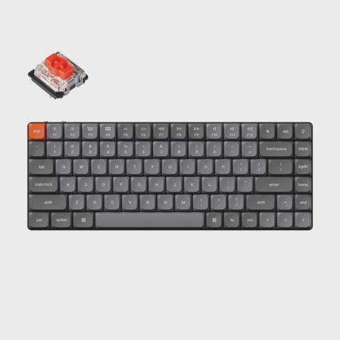 Simsiz oyun klaviaturası Keychron K3 Max Gateron White Backlight Red Switch (K3M-A1Z-AZ) — Baku Electronics — Computers & Laptops