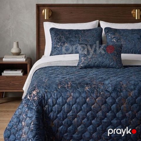 Yataq örtüyü + tekstil yataq dəsti Sarvagelli Diamond — Bakı
