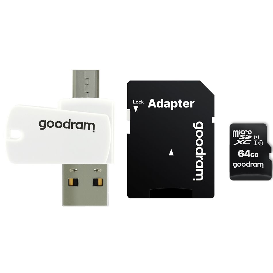 Yaddaş kartı Goodram microSDXC 64 GB Uhs-ı Class 10 5908267930281 — Mallar, Bakı (2)