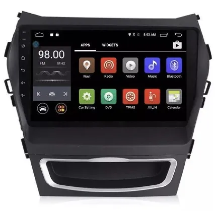 Android monitor Kıng Cool Hyundaı Santa FE 2013-2017 — Avtomobil televizorları və monitorları