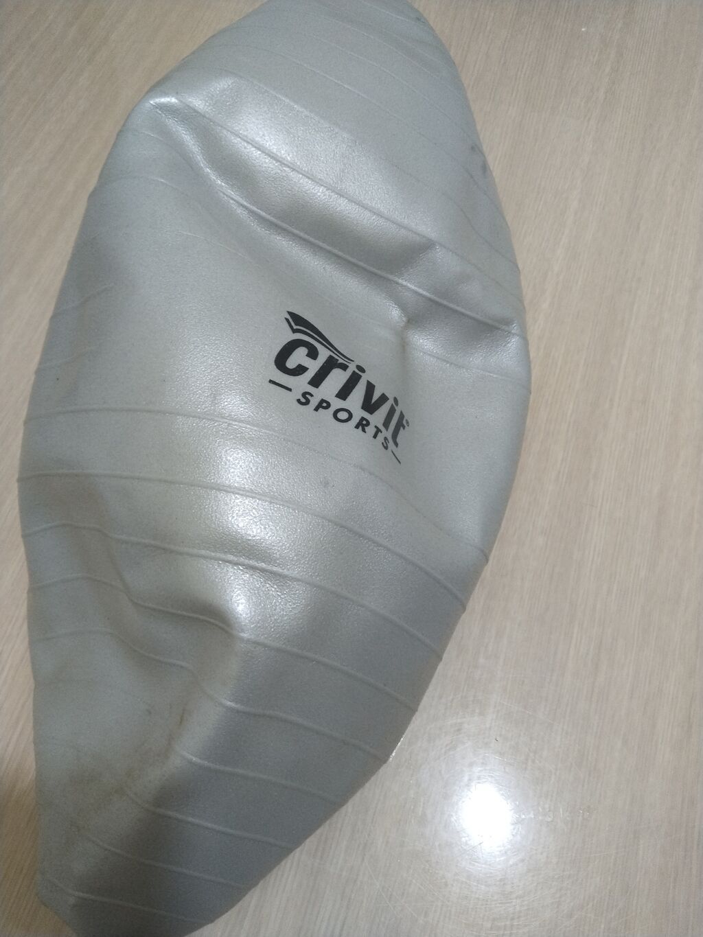 Crivit Sports fitnes/topu (gym ball), gümüşü rəng. 120 kq çəki — İdman və istirahət, Bakı (2)