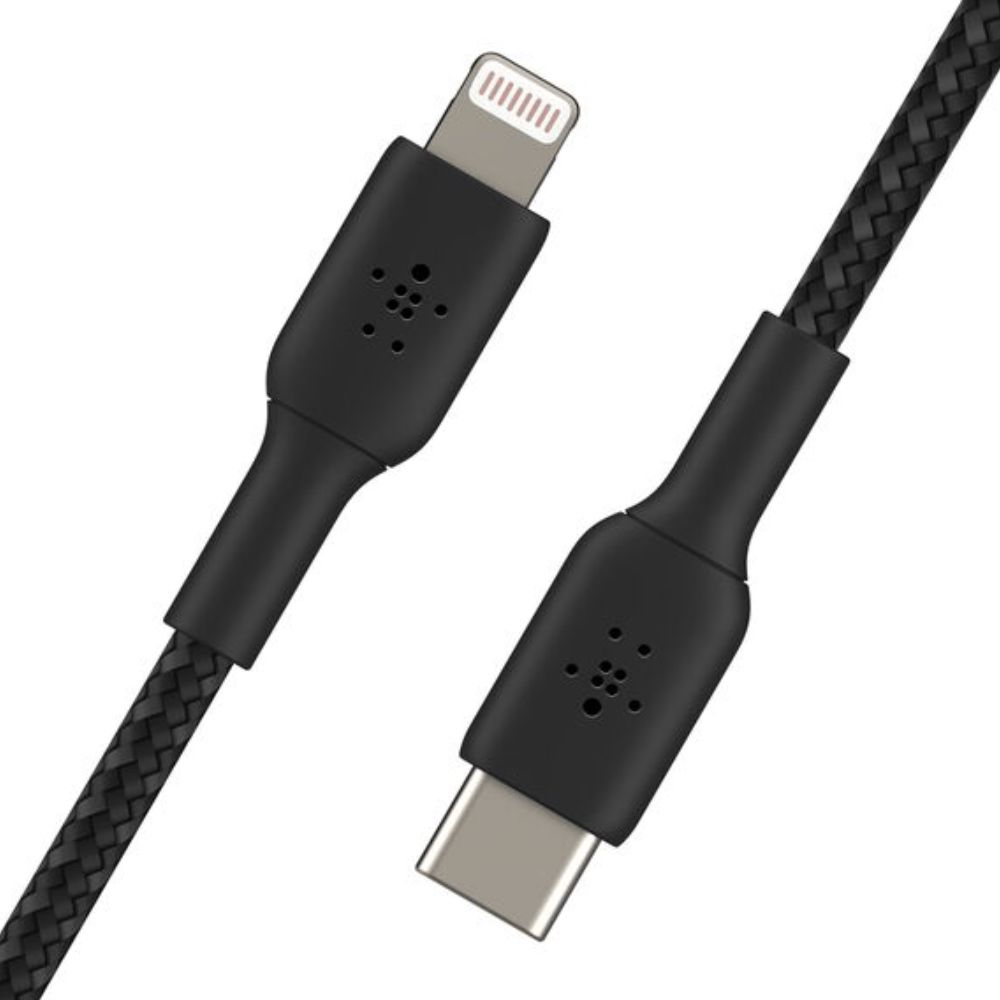 Naqil Belkin USB Type-C to Lightning CAA004BT2MBK Black — Mallar, Bakı (3)