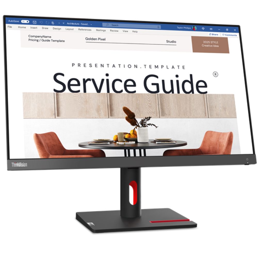 Monitor Lenovo ThinkVision S24i-30 (63DEKAT3EU) — Monitorlər, Bakı (2)