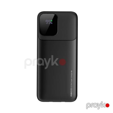 Recci Powerbank RPB-P67 10000mah (22.5w)x2 (Black) — Bakı