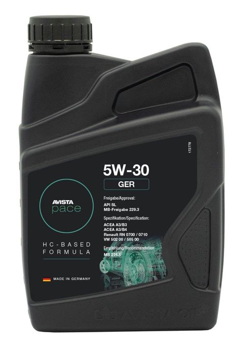 Mühərrik yağı Avista Pace GER 5W-30 1L — Bakı