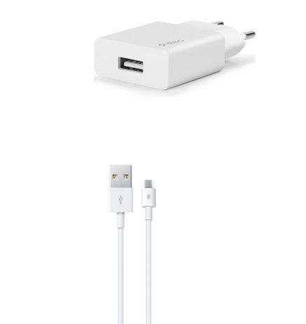 Adapter Ttec SmartCharger Travel Charger 2.1A Micro USB White (2SCS20MB) — Aksesuarlar, Bakı