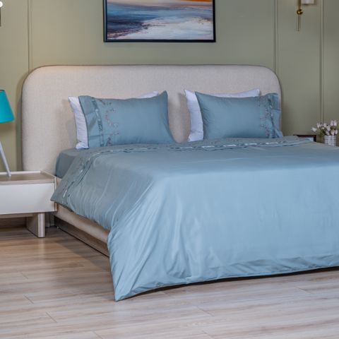Tekstil yataq dəsti Cehizçi Laura Grand (PQ-26) Green — Bakı