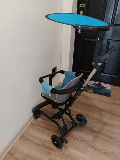 Uşaq üçün yüngül və kompakt skuter-araba (trotter tipli). - Geniş — Bakı