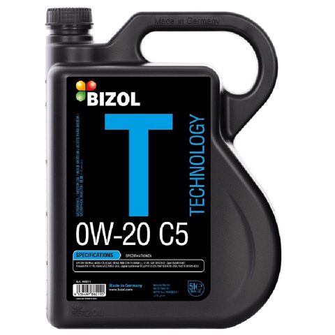 Mühərrik yağı Bizol Technology 0W-20 C5 5 lt — Bakı