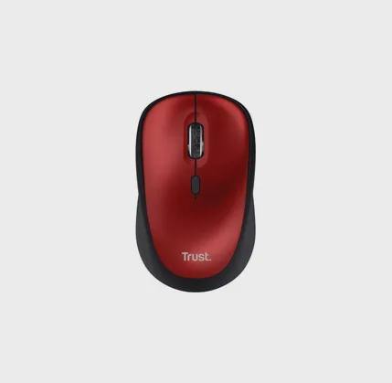 Simsiz kompüter siçanı Trust YVI+ Sılent ECO RED (24550) — Baku Electronics — Computers & Laptops