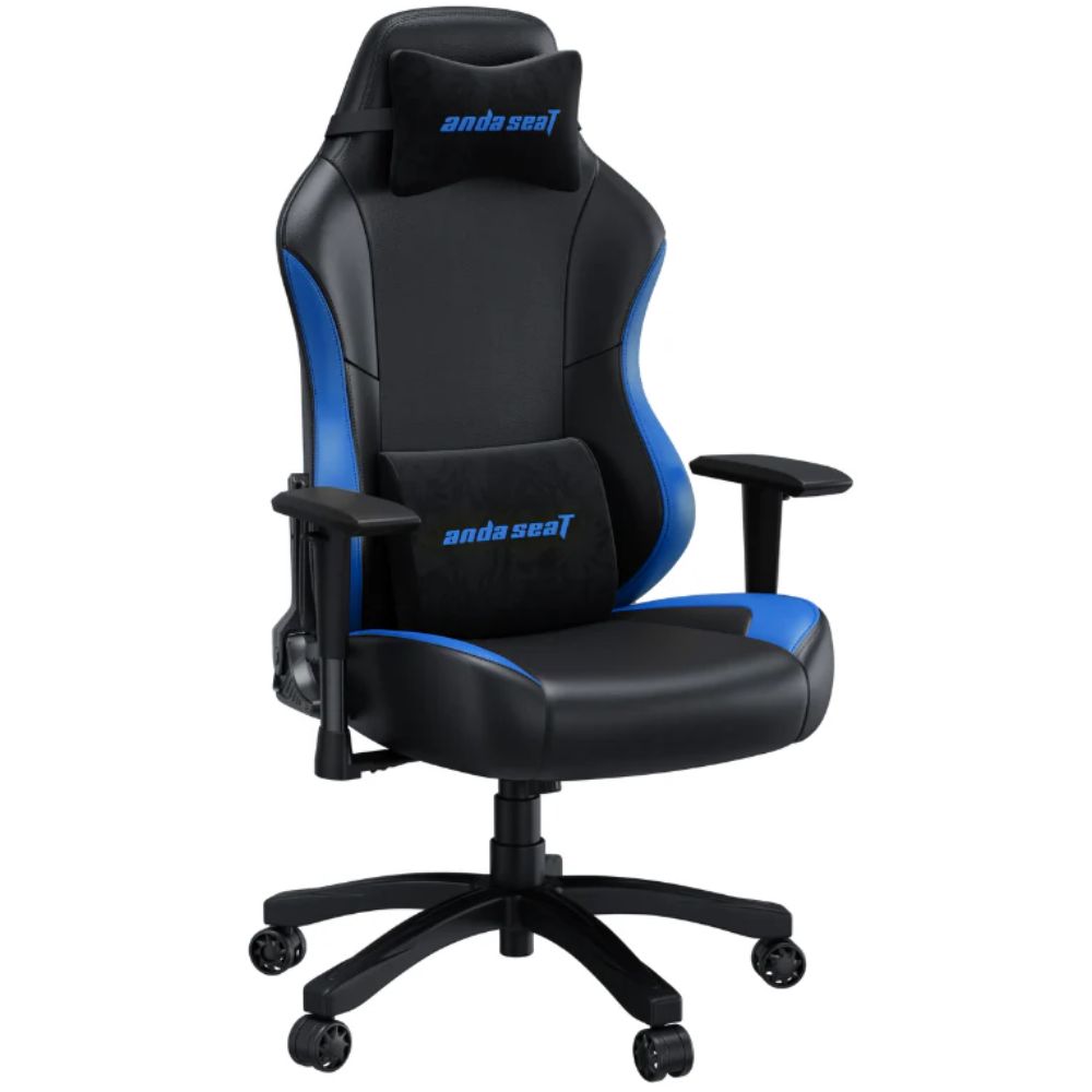 Gaming Chair AndaSeat Luna AD18-48-BS-PV Black, Blue — Kompüterlər və noutbuklar, Bakı (3)