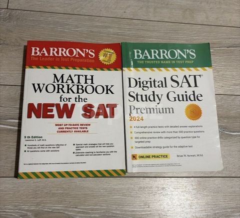 Barron’s SAT hazırlıq kitabları paketi - Barron’s Math Workbook for — Bakı