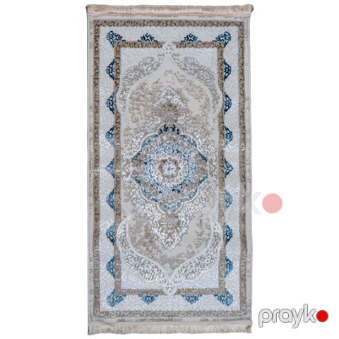 Xalça Mələklər Premium 80×150 (LR54A) ALS65 Ağ, Mavi — Bakı