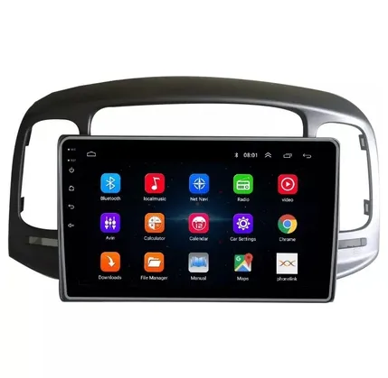 Android monitor Kıng Cool Hyundaı Accent 2006-2011 — Avtomobil televizorları və monitorları