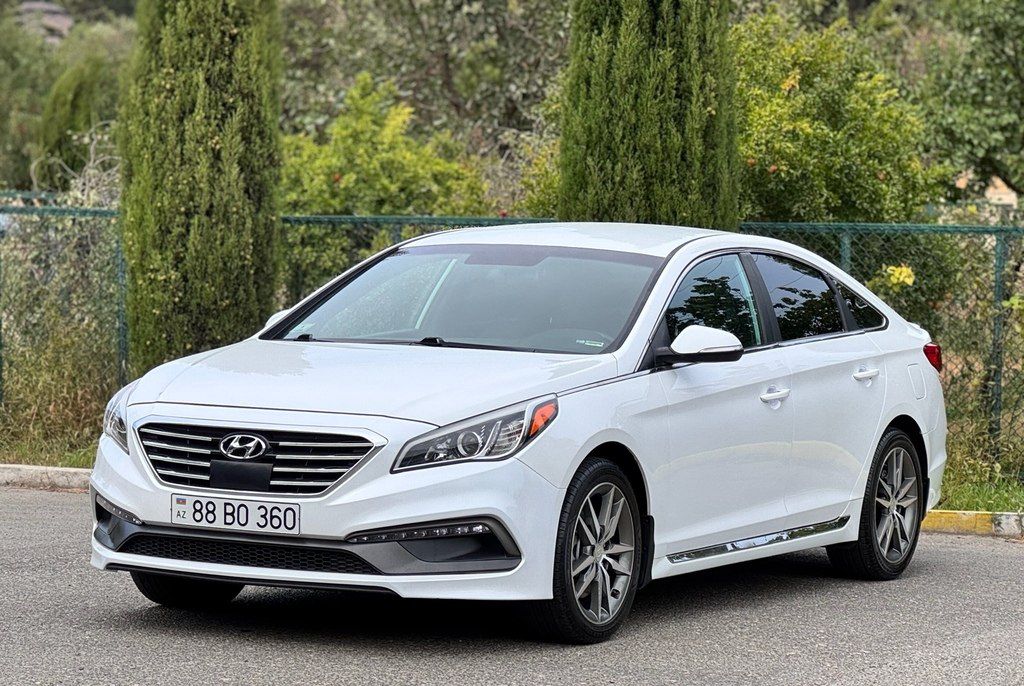 Hyundai Sonata, 2.0 L, 2016 il, 124 000 km — Avtomobillər, Bakı (3)