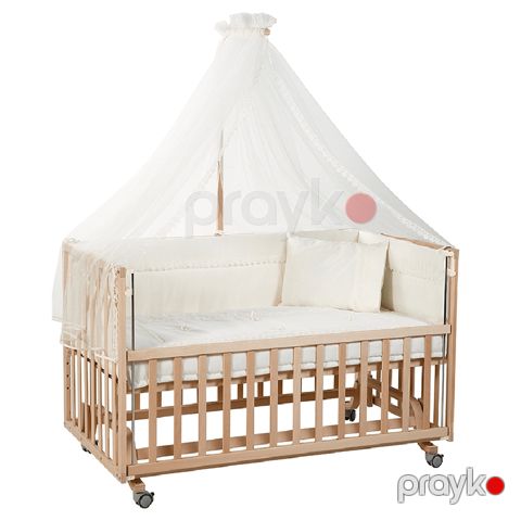 Beşik Tahterevalli Mika 80938 Krem (130 sm) — Bakı