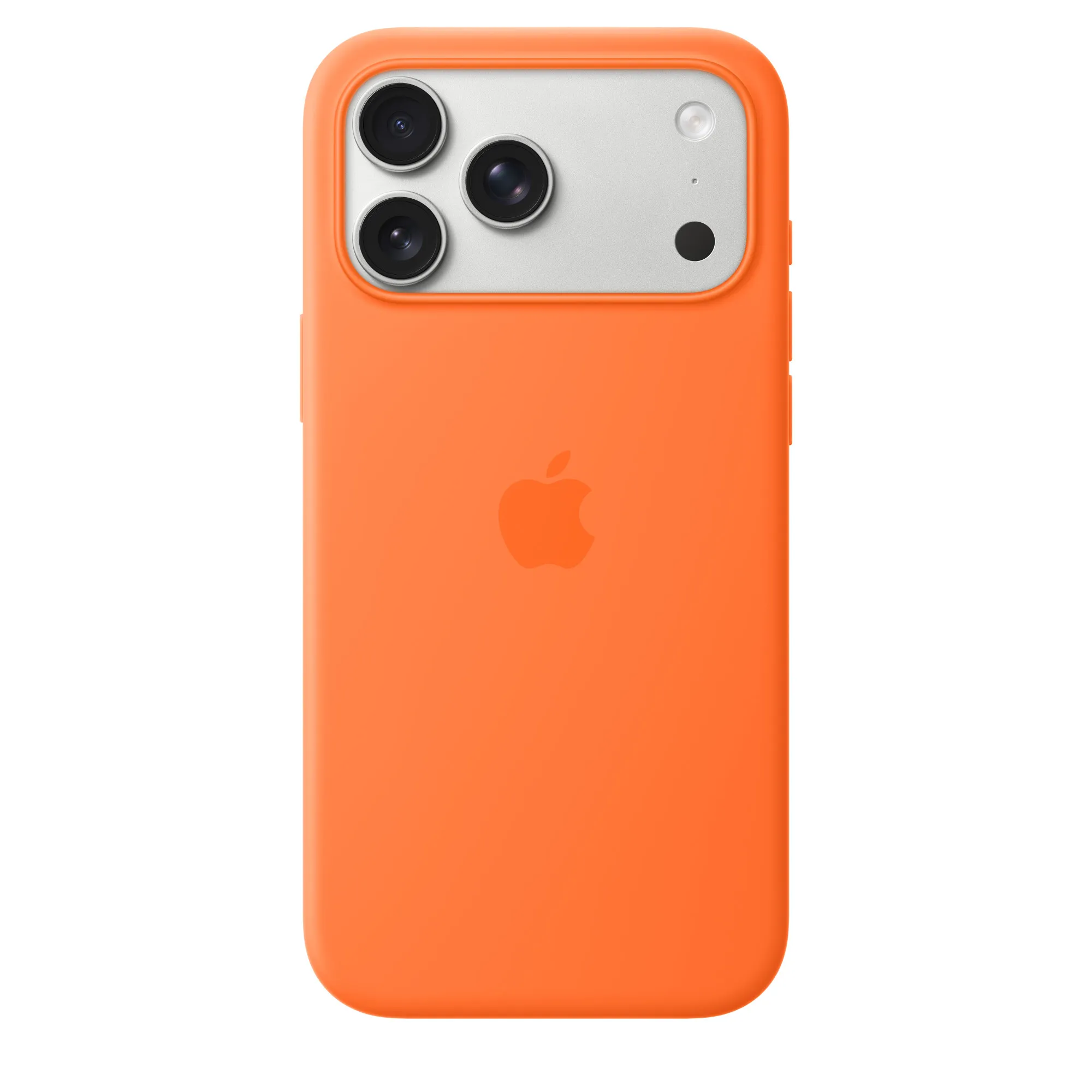 Çexol Apple iPhone 17 Pro Silicone Case with MagSafe – Orange (MGFE4ZM/A) — Ağıllı ev