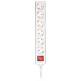 Uzadıcı Voltam 5 m VP-12 6 Way Germany Type Power Strip — Прочая электроника