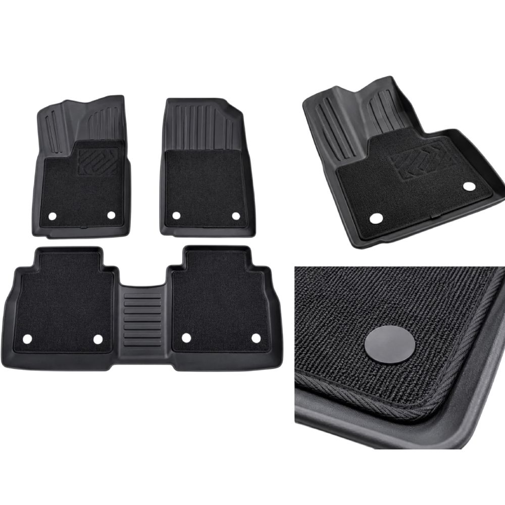 Avtomobil üçün ayaqaltı Eva Changan Q05 TPE Qara — Mallar, Bakı (2)