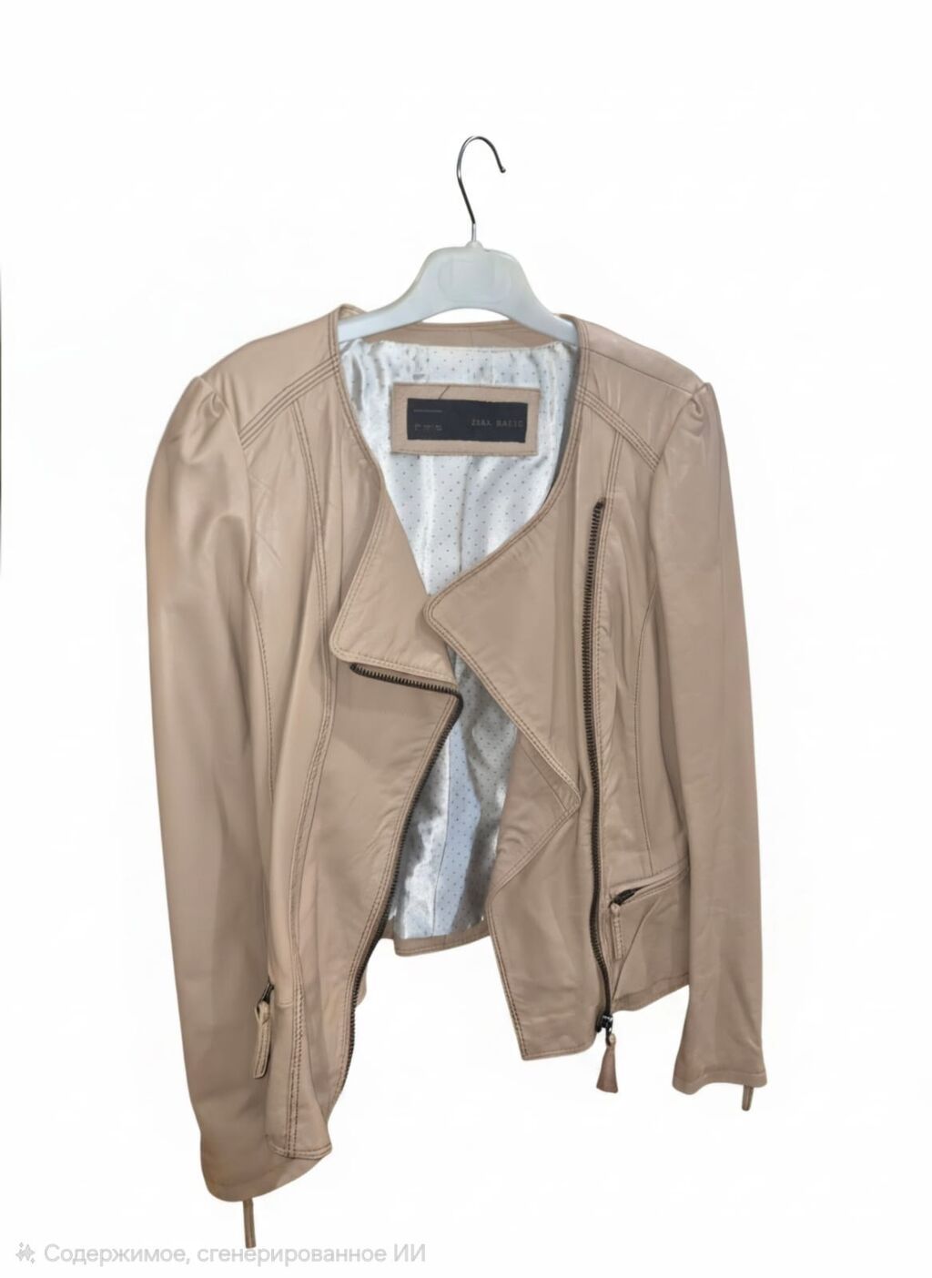 Zara Basic qadın gödəkçəsi - Model: qolsuz yaxalı, asimmetrik ön — Şəxsi əşyalar, Bakı