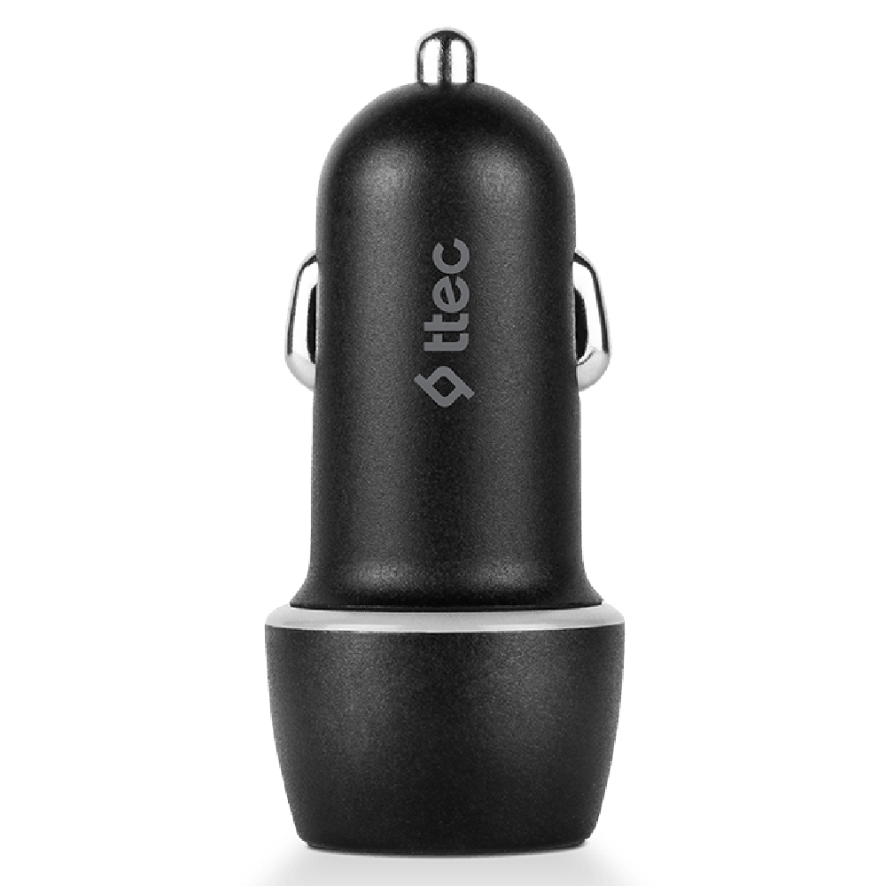 Ttec Car Charger Dual USB 3.1A + Lightning and Type-C Cable / 2CKS21DS — Mallar, Bakı (3)