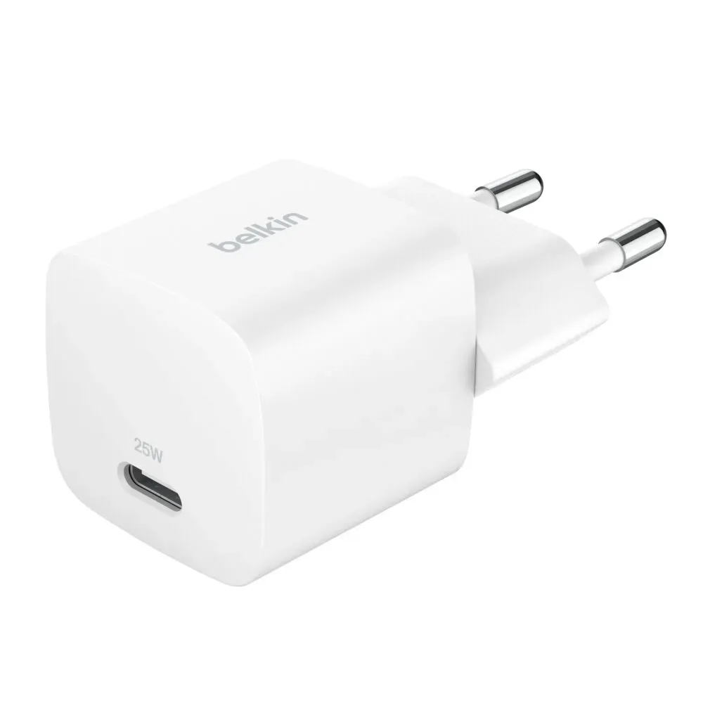 Adapter Belkin BoostCharge Usb-c Wall Charger with PPS 25W, Ağ (WCA012KQWH) — Ağıllı ev