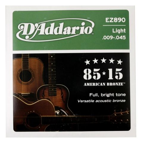 D-Addario EZ890 85/15 Bronze 9-45 Super Light — Bakı