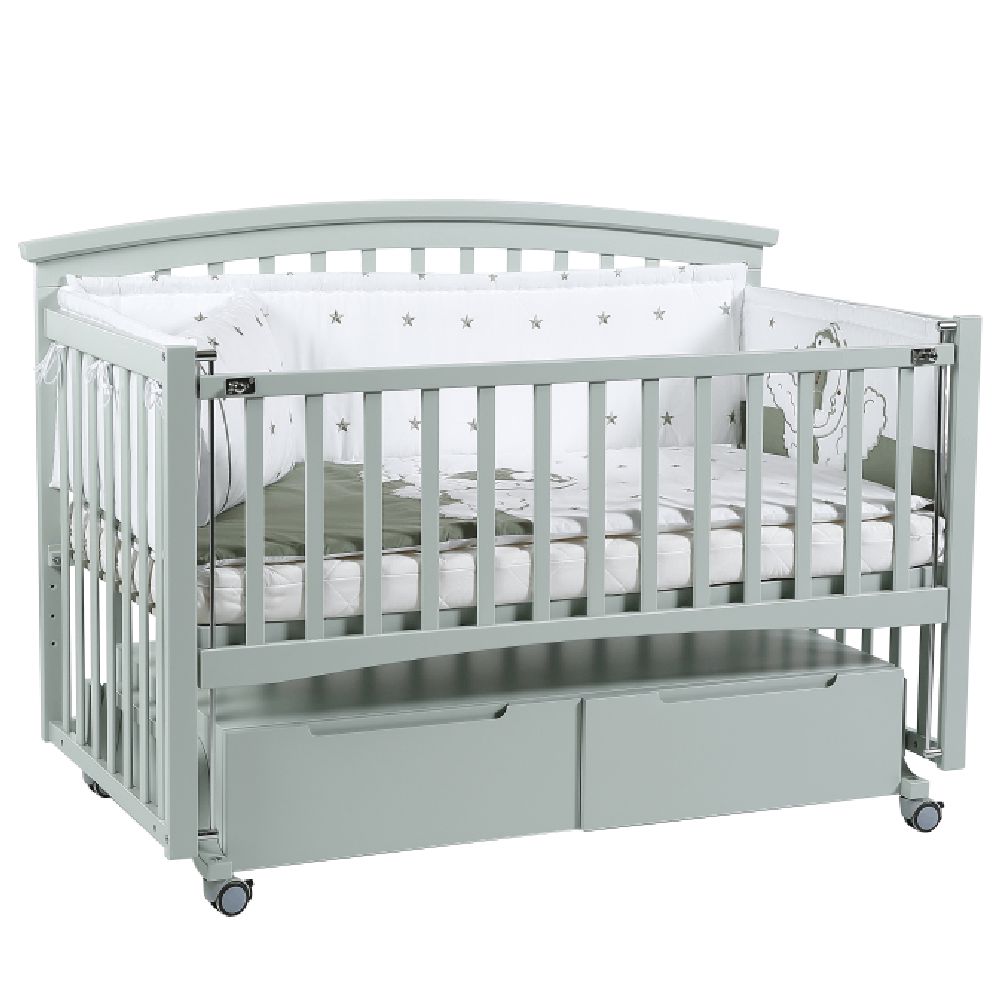 Beşik Tahterevalli Parker 86504 Yaşıl — Uşaq otağı, Bakı (5)