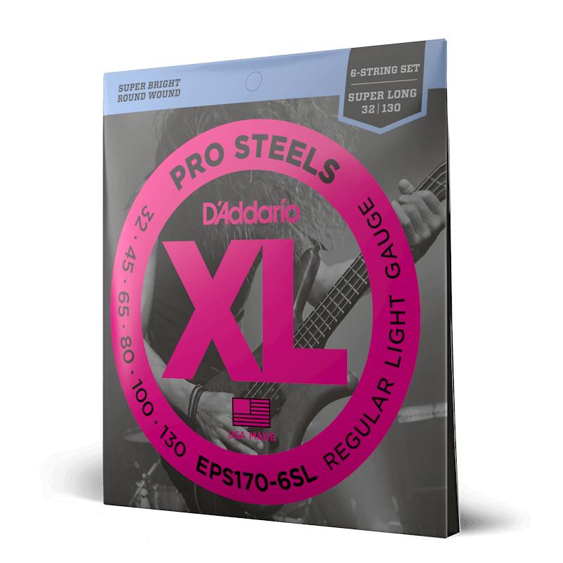 D-Addario EPS170-6SL XL Prosteels 32-130 Regular Light — Musiqiə alətləri, Bakı (3)