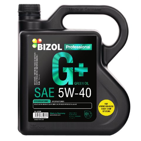 Mühərrik yağı Bizol Green Oil 5W-40 4 lt — Bakı
