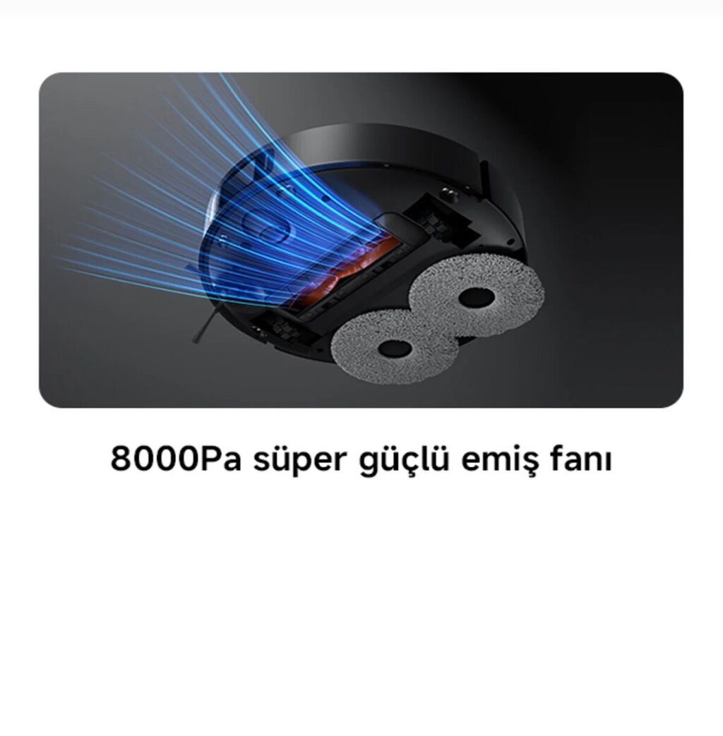 Xiaomi Robot Vacuum X20 Max, güclü bir çoxfunksiyalı baza ilə təchiz — Elektronika, Masazır (6)