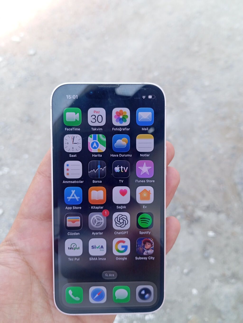 IPhone 13 mini, 128 GB, Rose Gold, Face ID — Apple iPhone, Bakı (2)