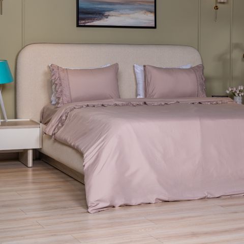 Tekstil yataq dəsti Cehizçi Laura Grand (WH-63) Powder — Bakı