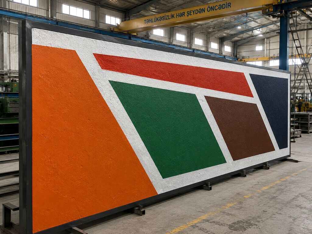 Beton boyama xidməti Beton səthlər üçün peşəkar boya tətbiqi — Tikinti və təmir, Digah (5)