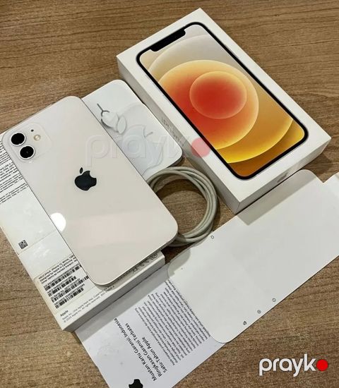 IPhone 12, 128 GB, Ağ, Zəmanət, Kredit, Simsiz şarj