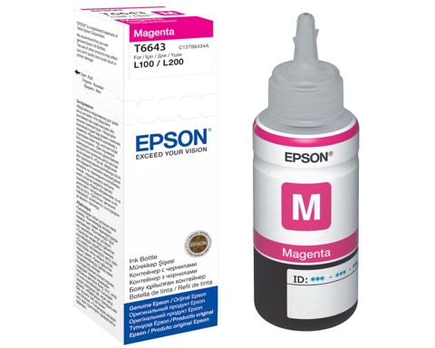 Kartric Epson L100/L200 Magento (Pink) (C13T66434A) — Bakı