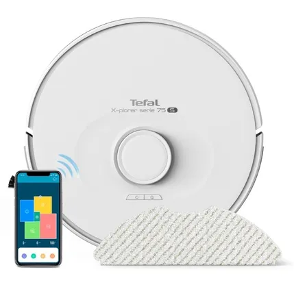 Robot Tozsoran Tefal RG8577 X-Plorer Serie 75 S Max Mop, Animal & Allergy (2211401092) — Bakı