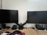 2K (QHD) 27 İnch 180Hz Xiaomi FullHD 24 inch 100Hz Viewsonic İkili — TV və video texnikası