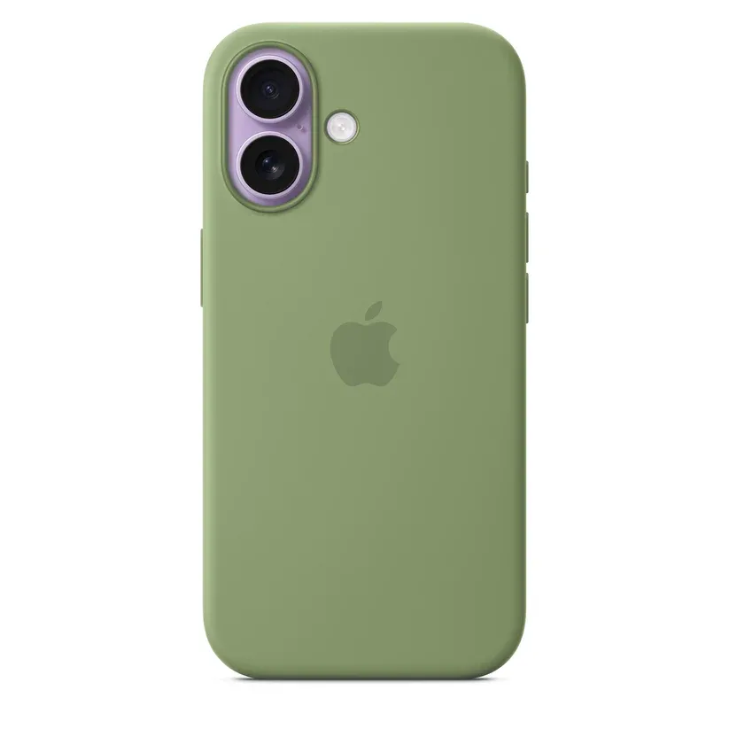 Çexol Apple iPhone 17 Silicone Case with MagSafe - Light Moss (MGEX4ZM/A) — Ağıllı ev
