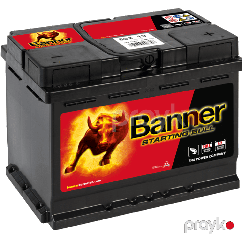 Banner Starting Bull 62Ah 56219 — Akkumulyatorlar, Bakı (2)