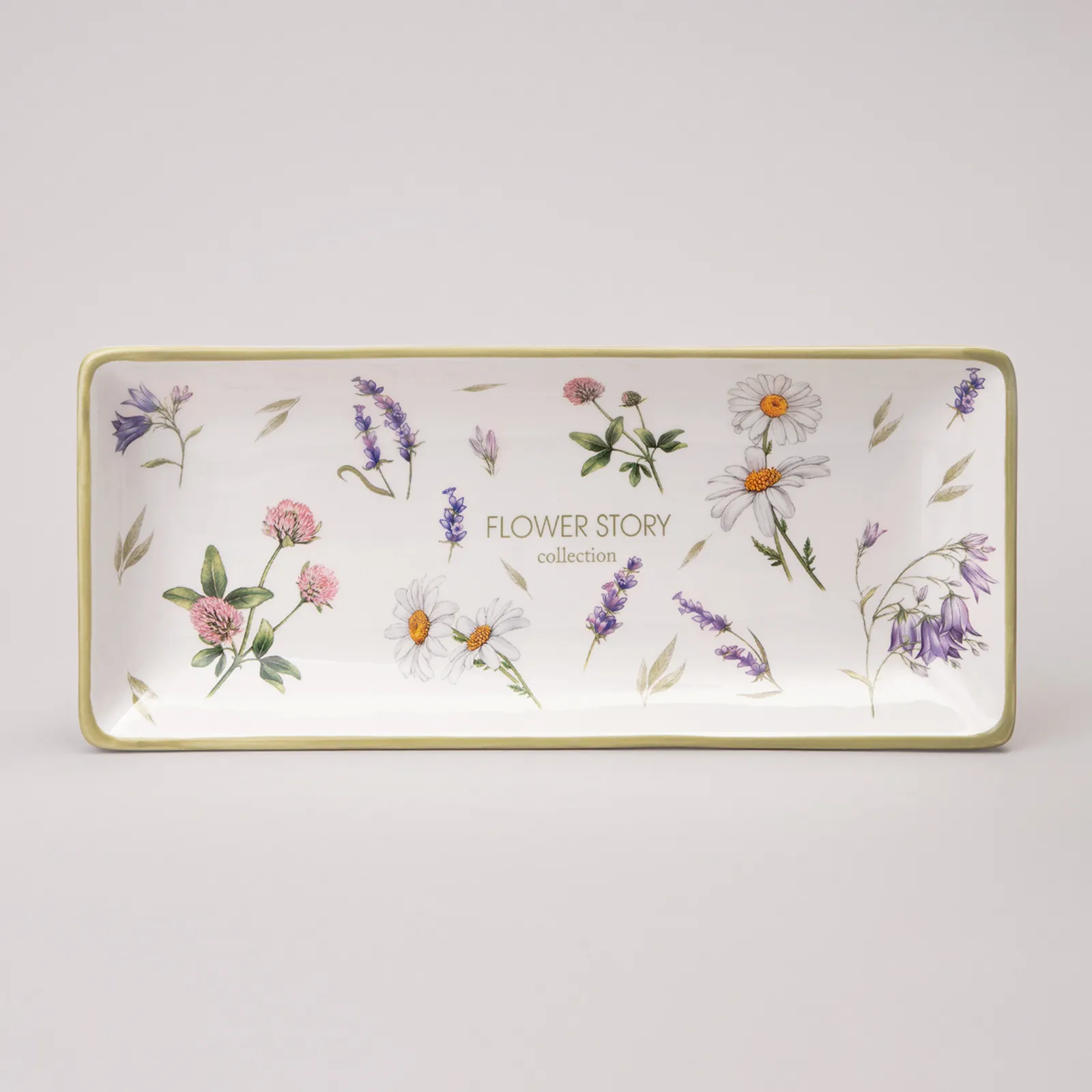 Bulud Agness Flower Story 28x12 sm (358-2167) — Dining tableware